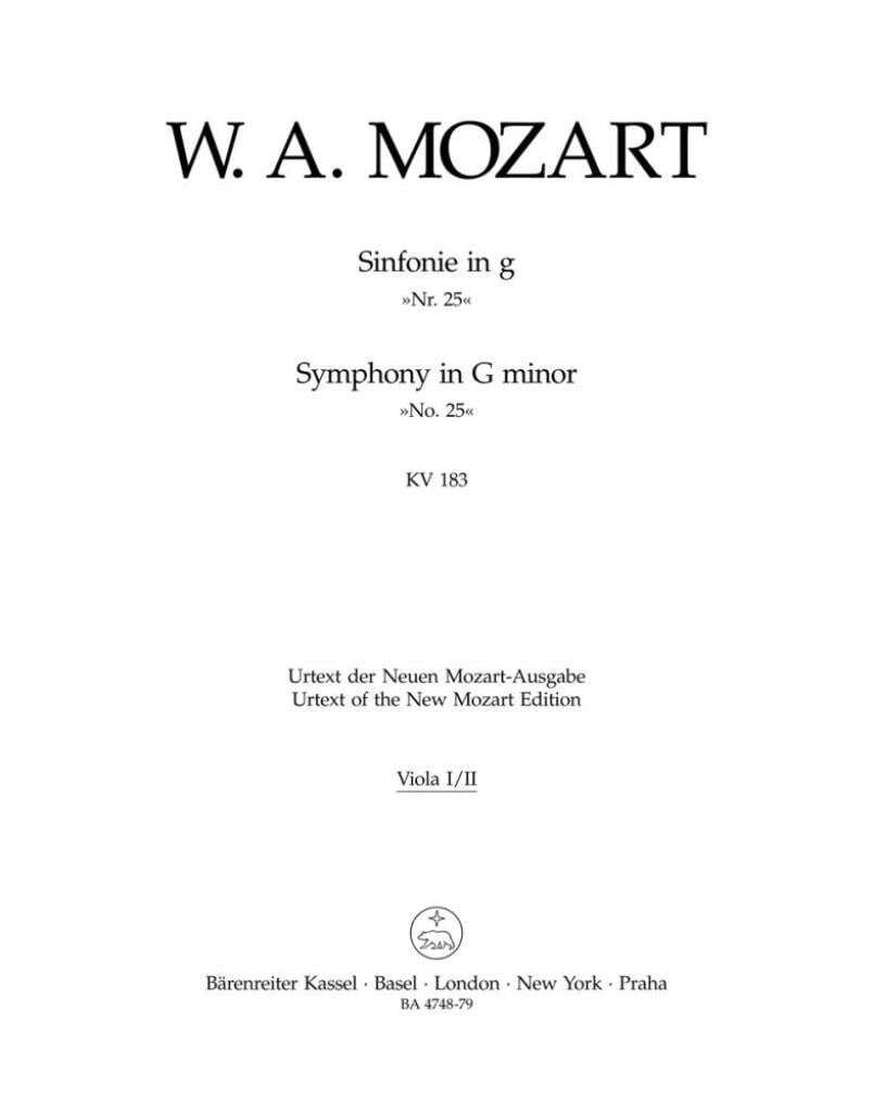 Symphony in G Minor No. 25